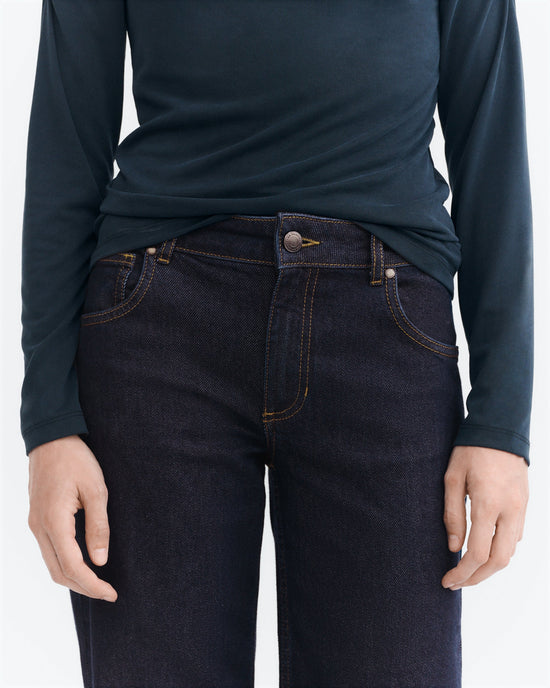 Jeans tiro bajo azul Kettan sostenible - 3