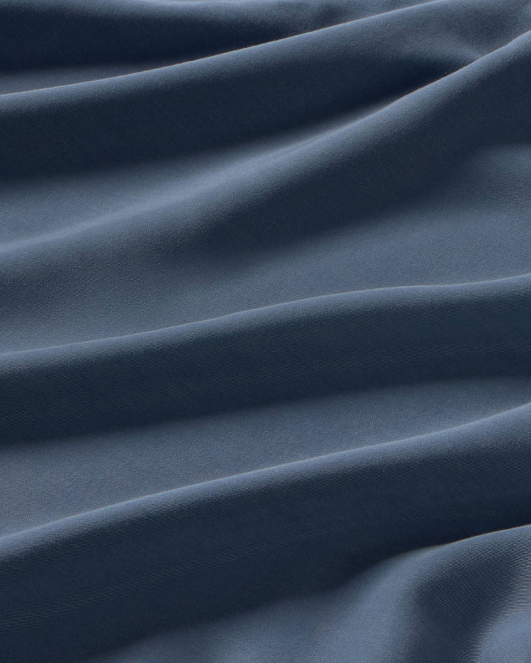 Falda larga azul Tori sostenible silueta - 2