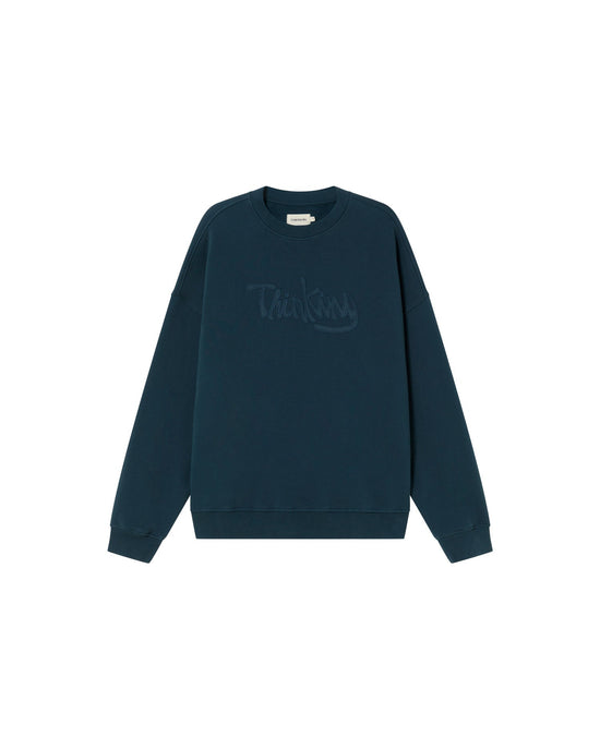 Sudadera grafito Thinking Jimena sostenible - silueta 5