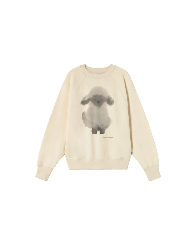 Sudadera cloud sheep Bonnie sostenible silueta - 1
