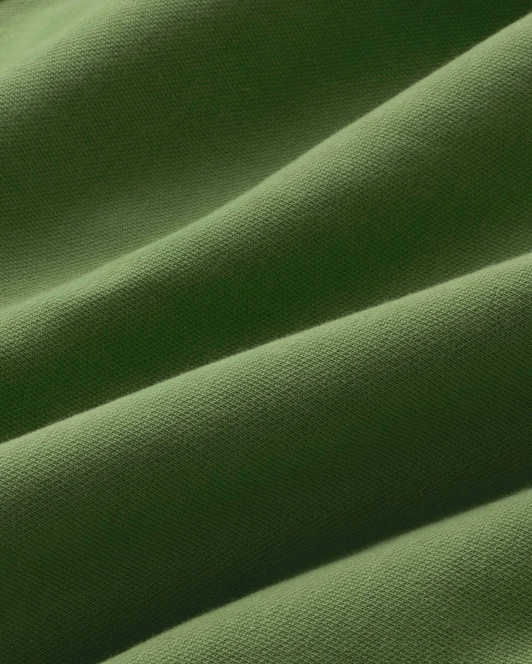 Sudadera verde Pippa sostenible silueta - 2