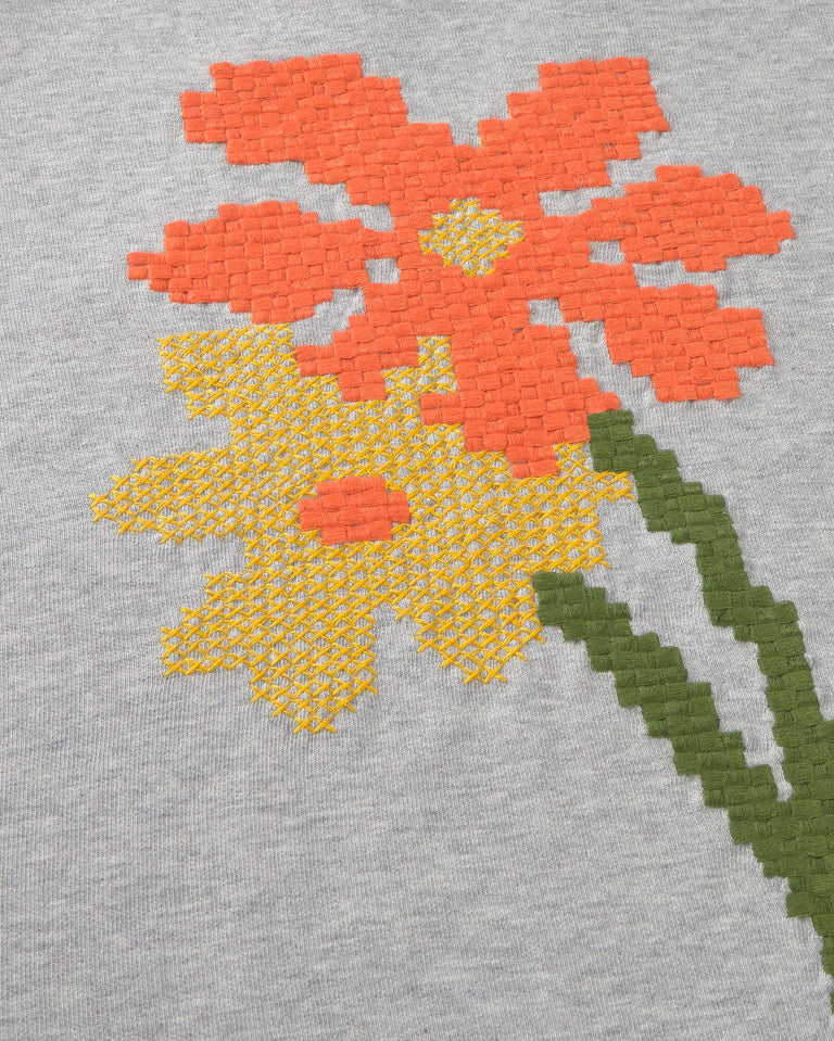 Sudadera bordada poppy Jodie sostenible silueta - 2