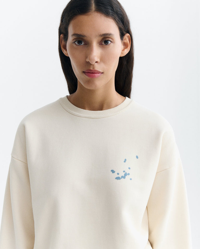 Sudadera cruda dandelion Jodie sostenible - 3