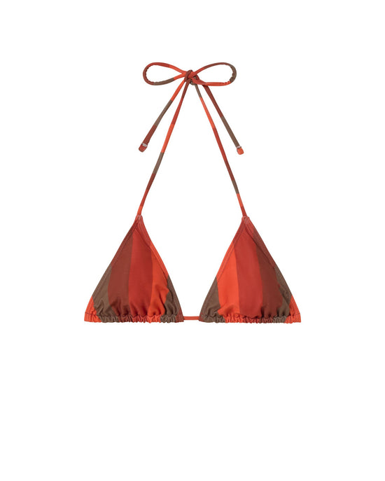 Top bikini multicolor firesand Calabria sostenible-silueta-1