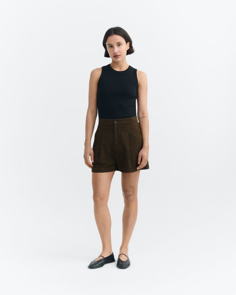 Tank top negro Juliette sostenible - 1