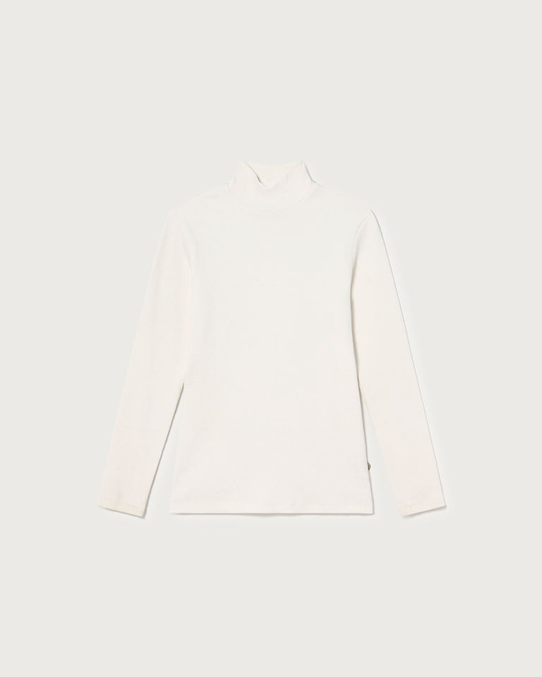 Top blanco Aine rib sostenible-foto silueta6