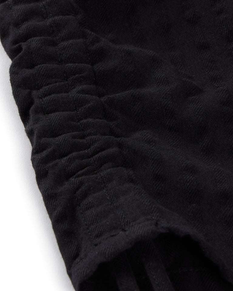 Top fruncido seersucker Florence sostenible silueta - 2