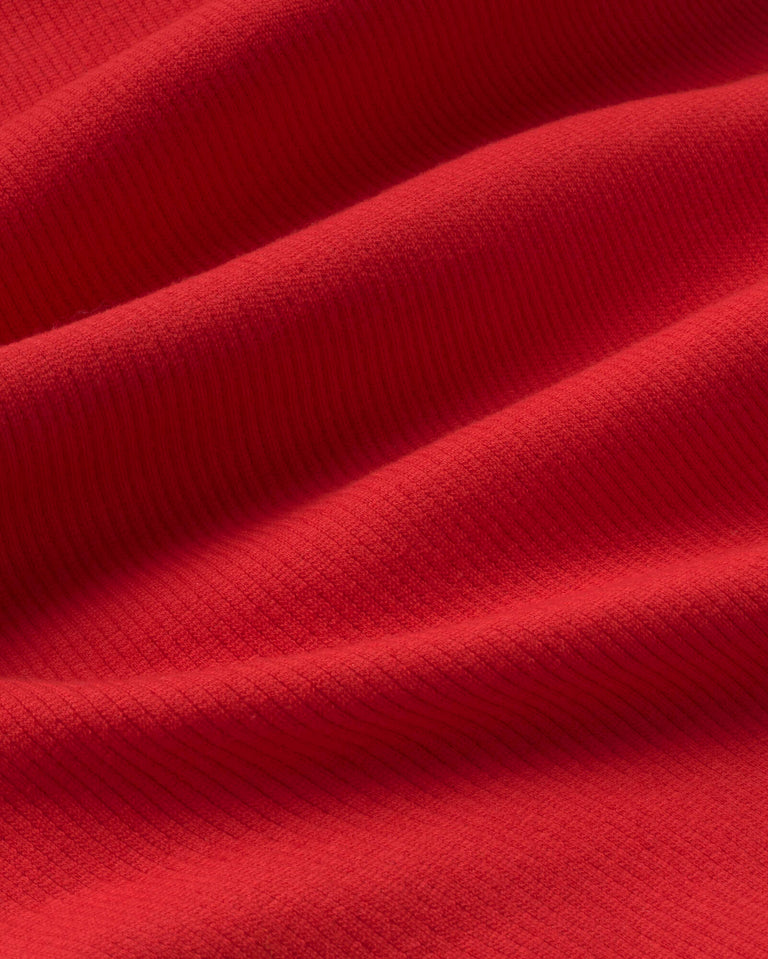 Tank top rojo Juliette sostenible silueta - 2