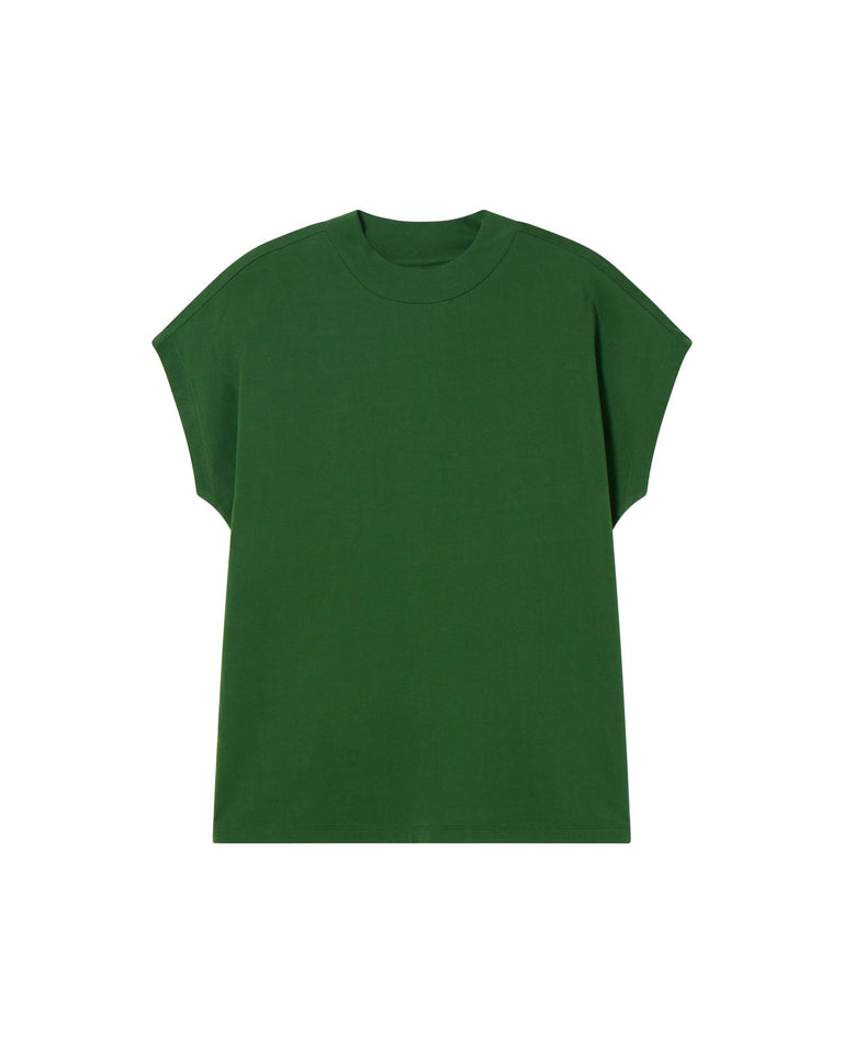 Camiseta verde Volta sostenible - silueta 1