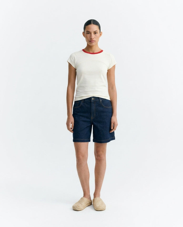 Camiseta slim cruda Selma sostenible - 2.1