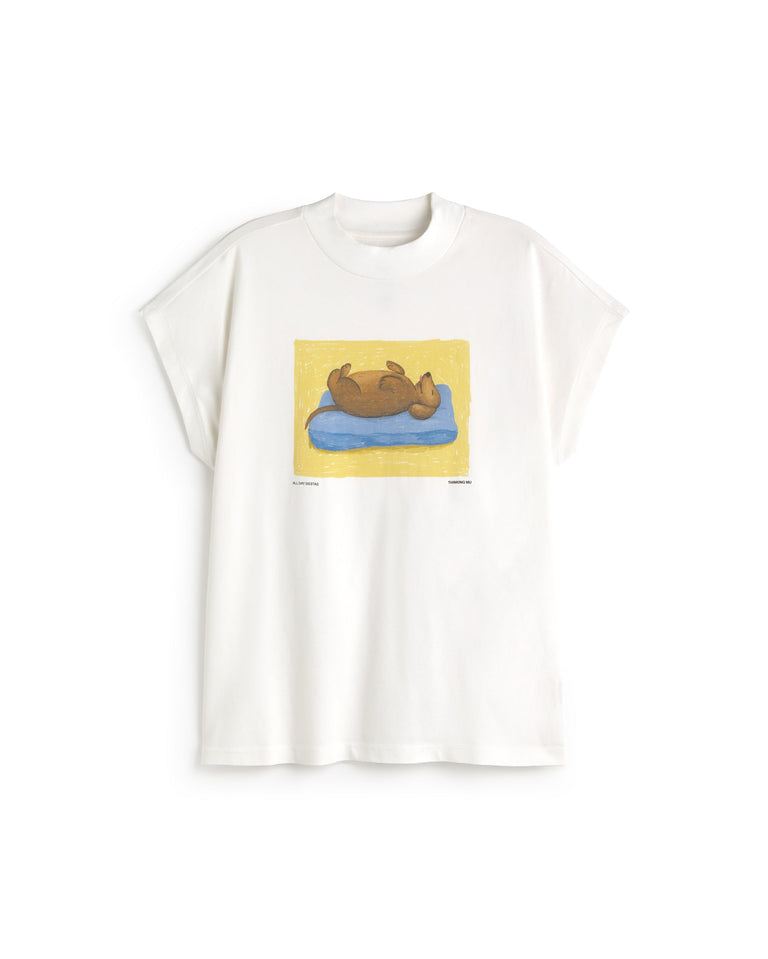 Camiseta siesta dog Volta sostenible silueta - 1