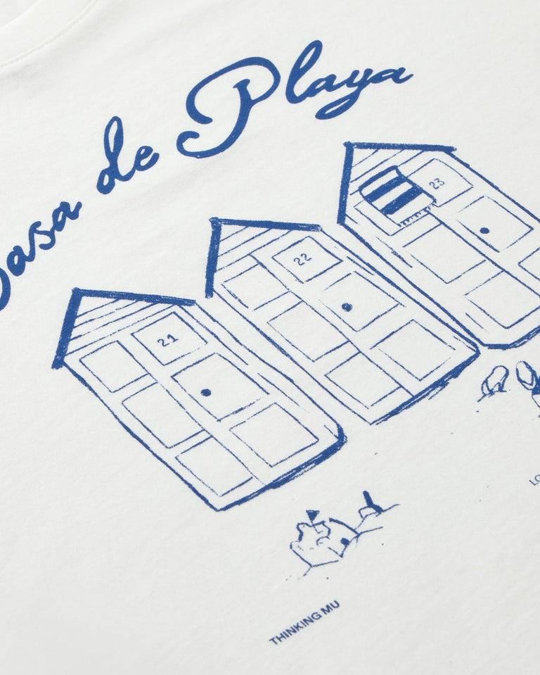 Camiseta oversize casa de playa Lena sostenible silueta - 2