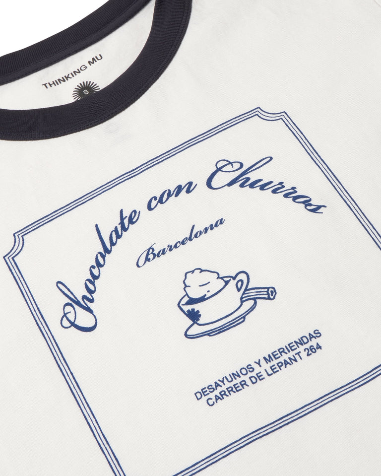 Camiseta churros Zowie R sostenible silueta - 2