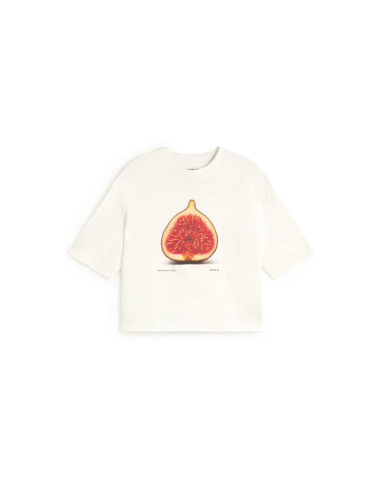 Camiseta oversize figa Lena sostenible silueta - 1