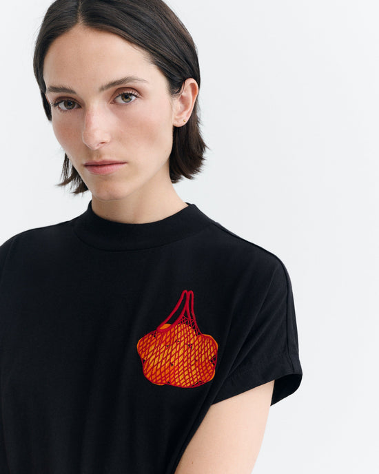 Camiseta bordada mandarinas Volta sostenible - 2