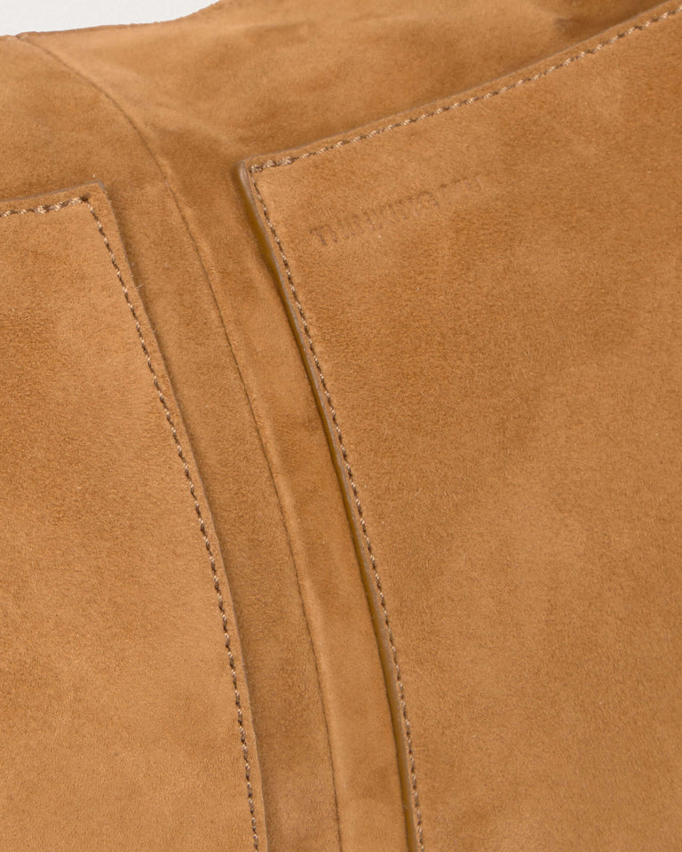 Bolso marrón piel Ova - silueta 4