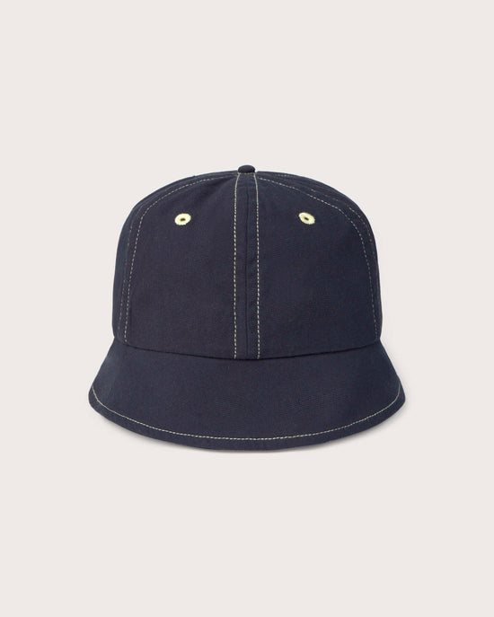 Gorro bucket navy Norfeu sostenible silueta - 2